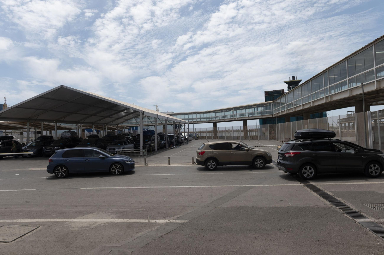 OPE en el puerto de Almería.