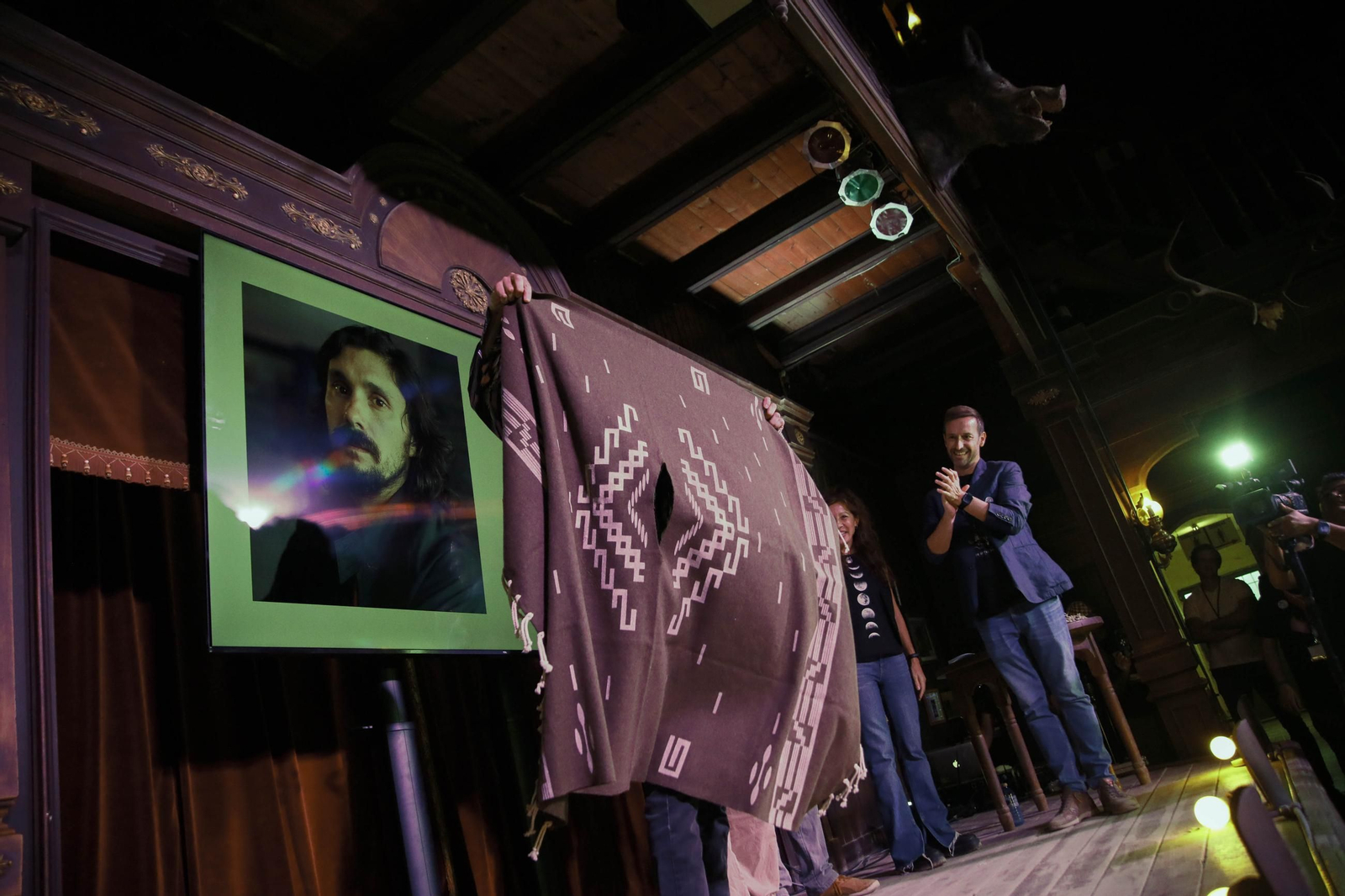 Entrega premio "Spirit of the West" al director Lisandro Alonso