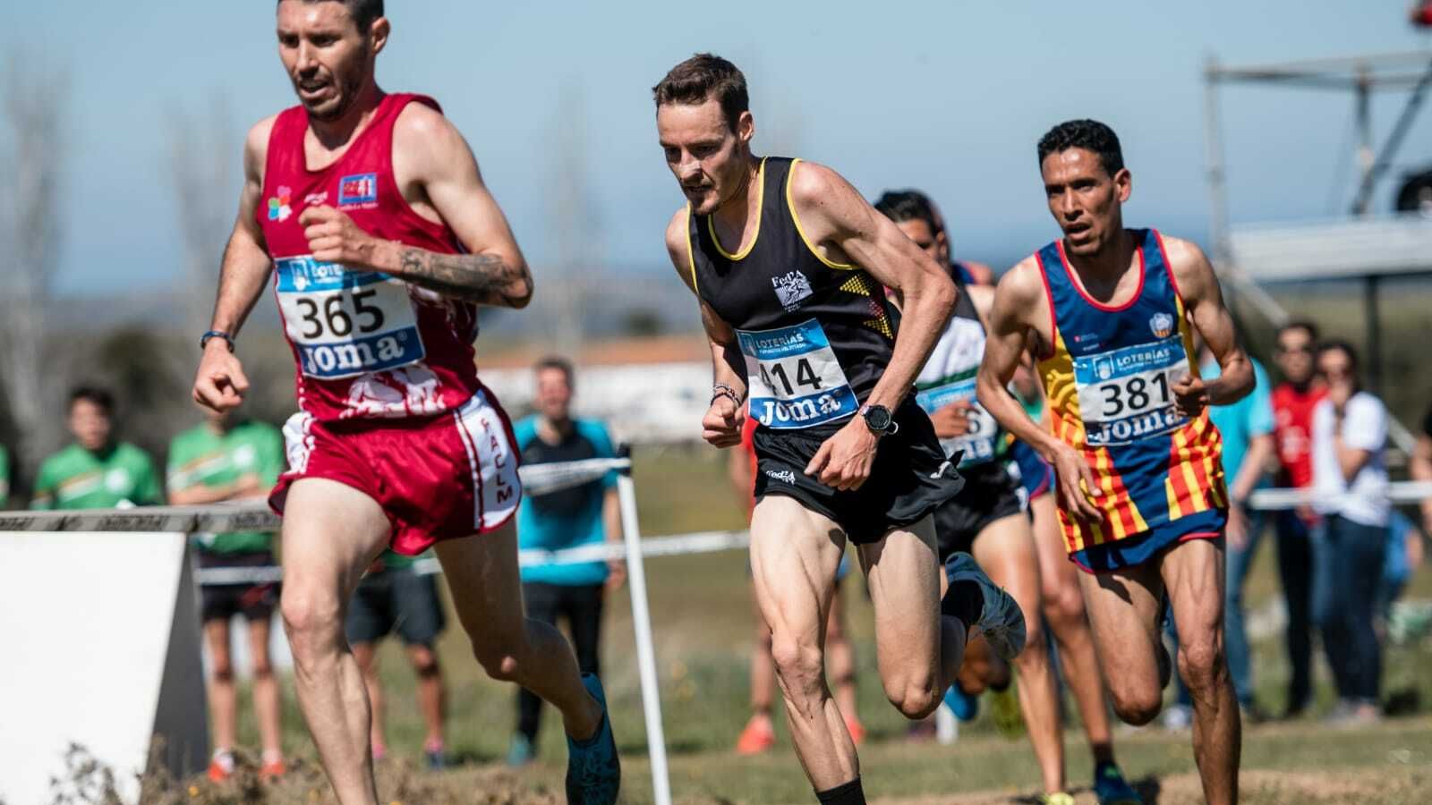 David Palacio, en acción durante la el Nacional de cross.