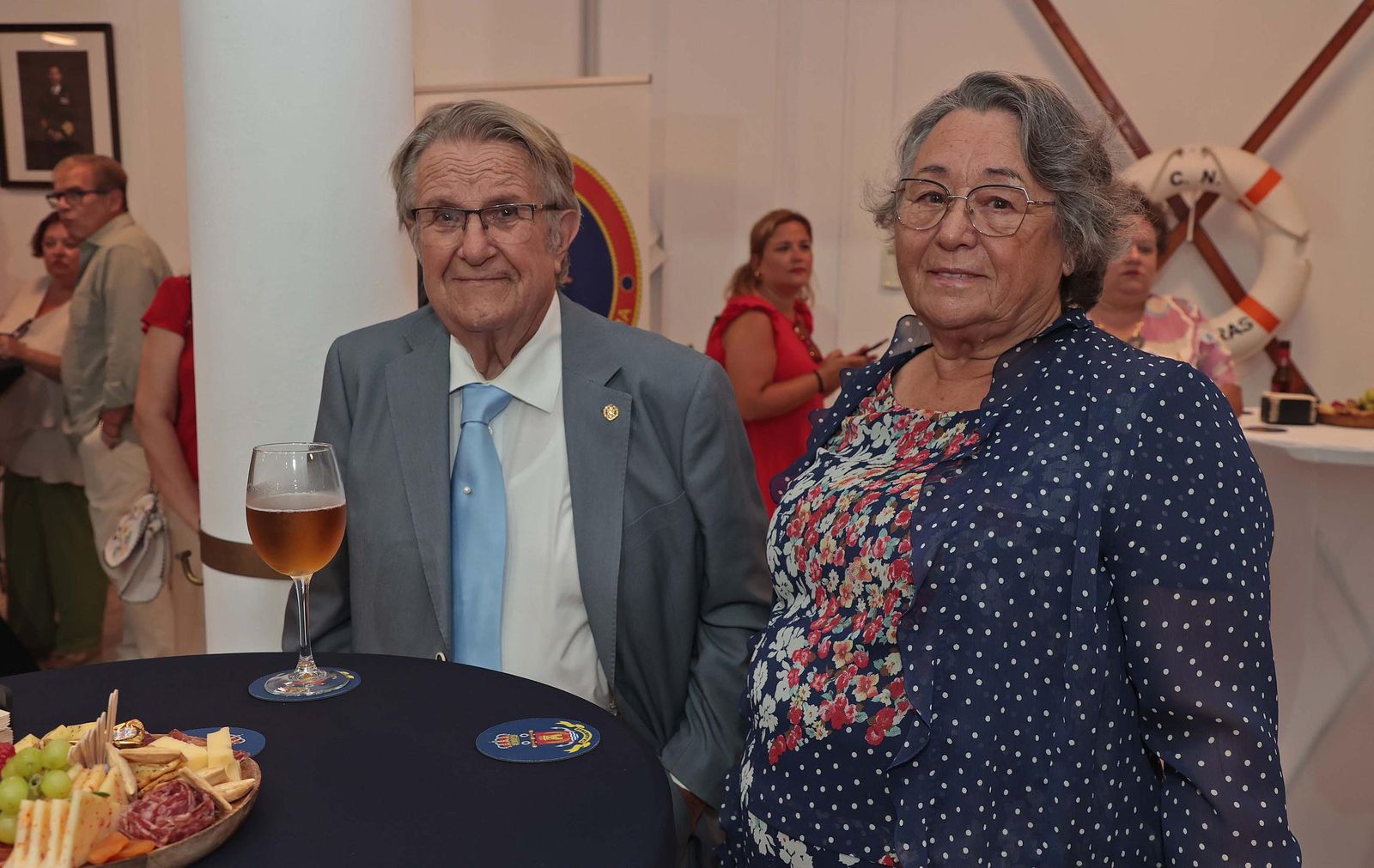 Fotos de la recepción de la Comandancia de Marina y la Autoridad Portuaria de la Bahía de Algeciras con motivo de la festividad de la Virgen del Carmen