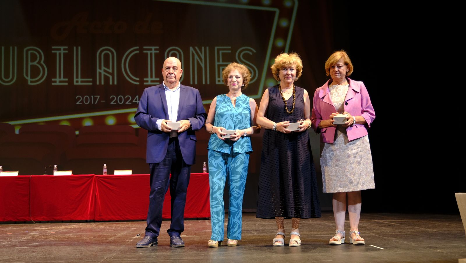 Imágenes del acto de jubilación de los profesionales del Distrito Sanitario Almería