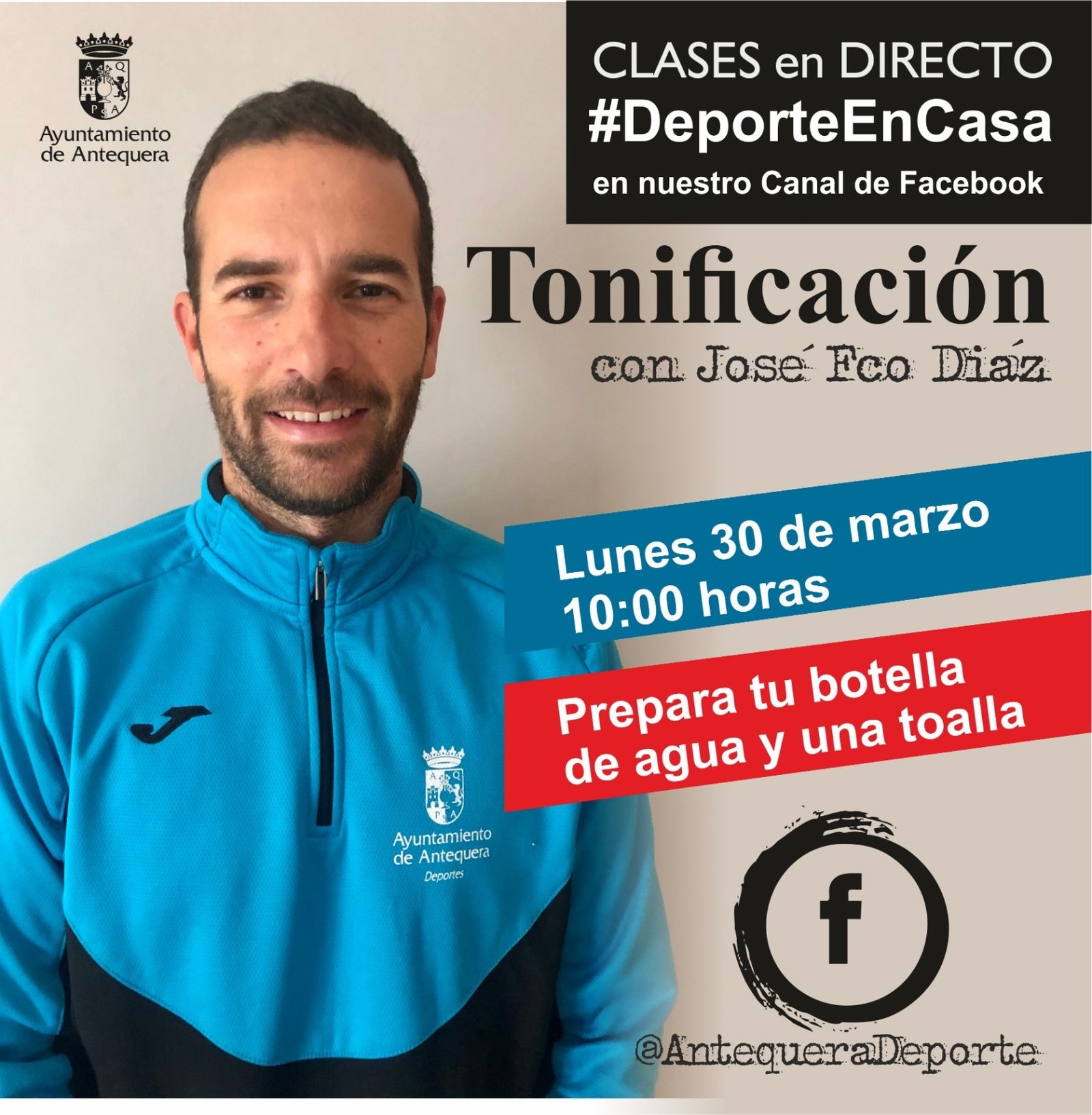 Antequera ofrece deporte on-line con sus monitores municipales