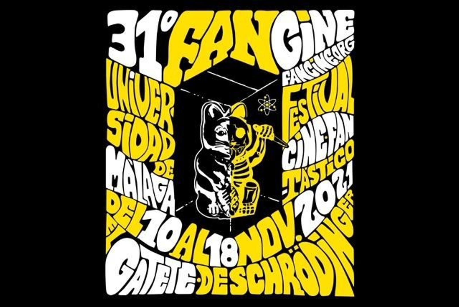 El cartel para la 31 edición del Fancine, que se celebrará del 10 al 18 de noviembre.