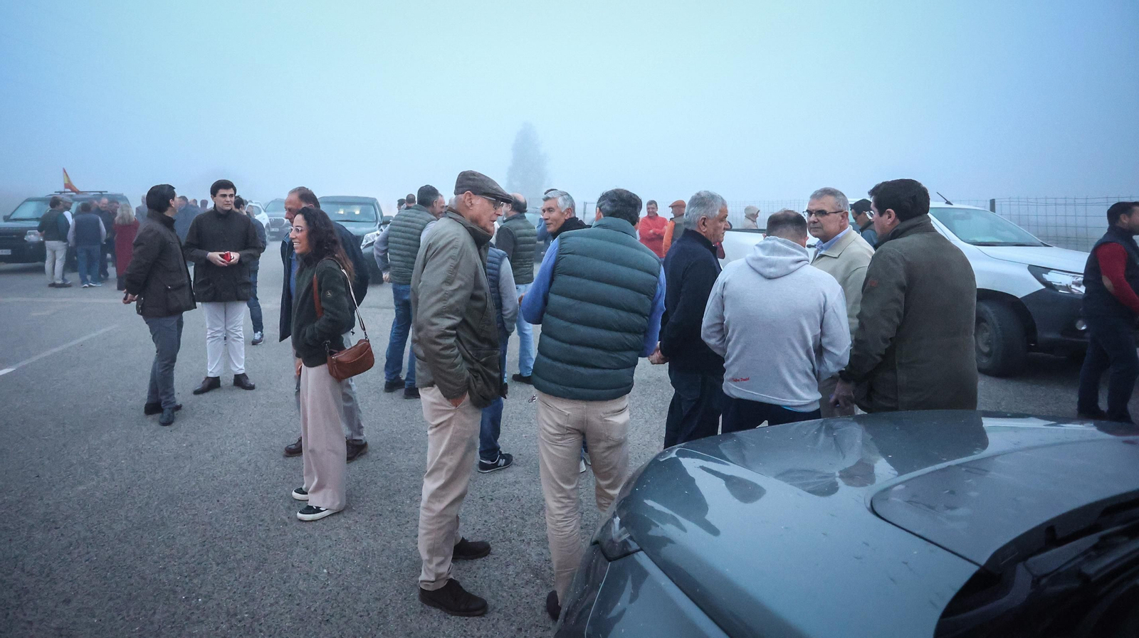 Agricultores de Jerez marchan hacia Algeciras