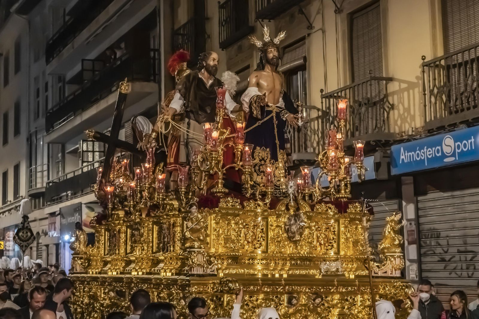 Fotos de El Despojado en el Domingo de Ramos de la Semana Santa de Granada