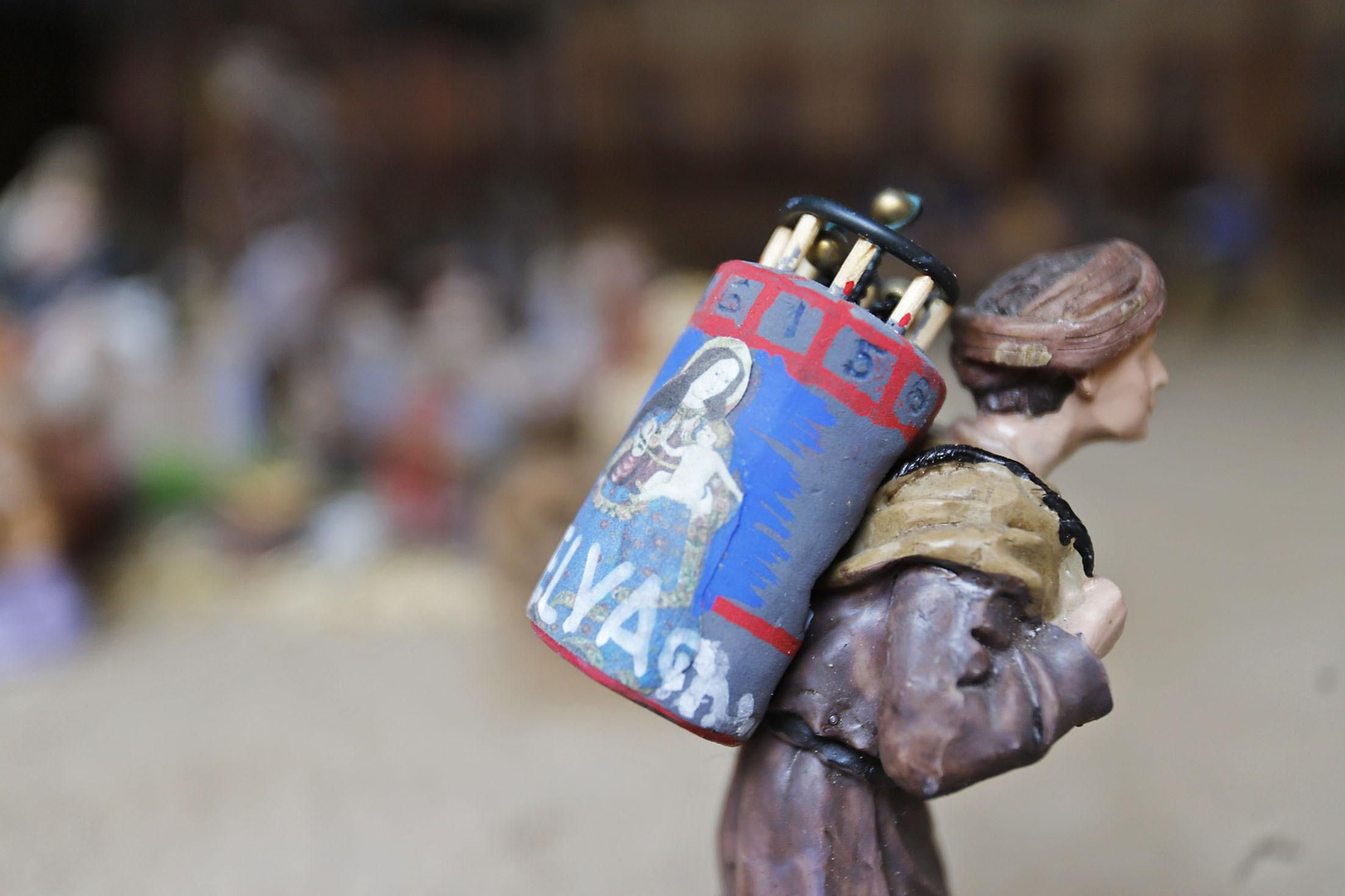 Imágenes del Belén del Ayuntamiento de Huelva