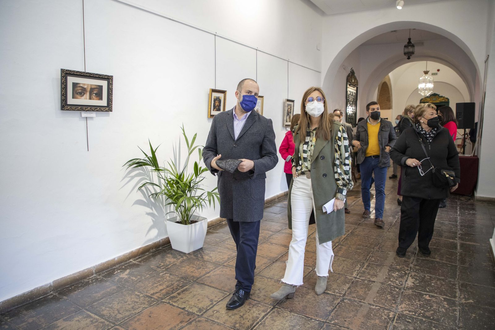 Inauguración de la exposición.