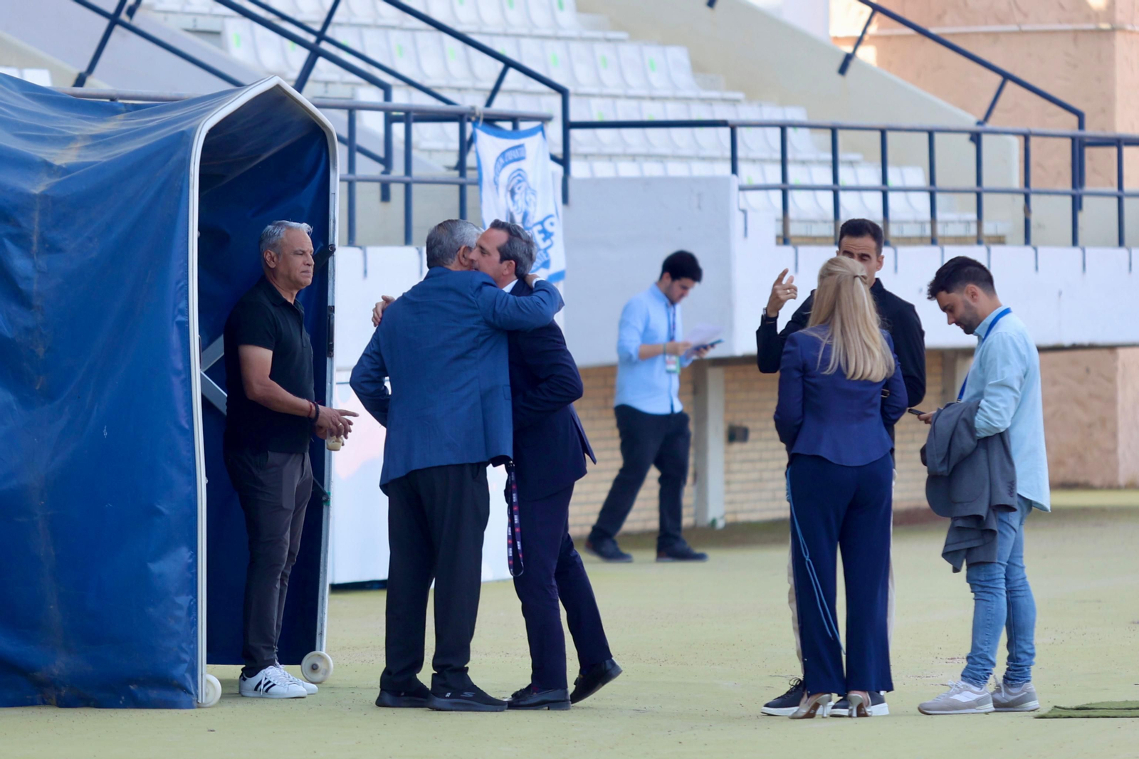 El San Fernando - Málaga CF, en fotos