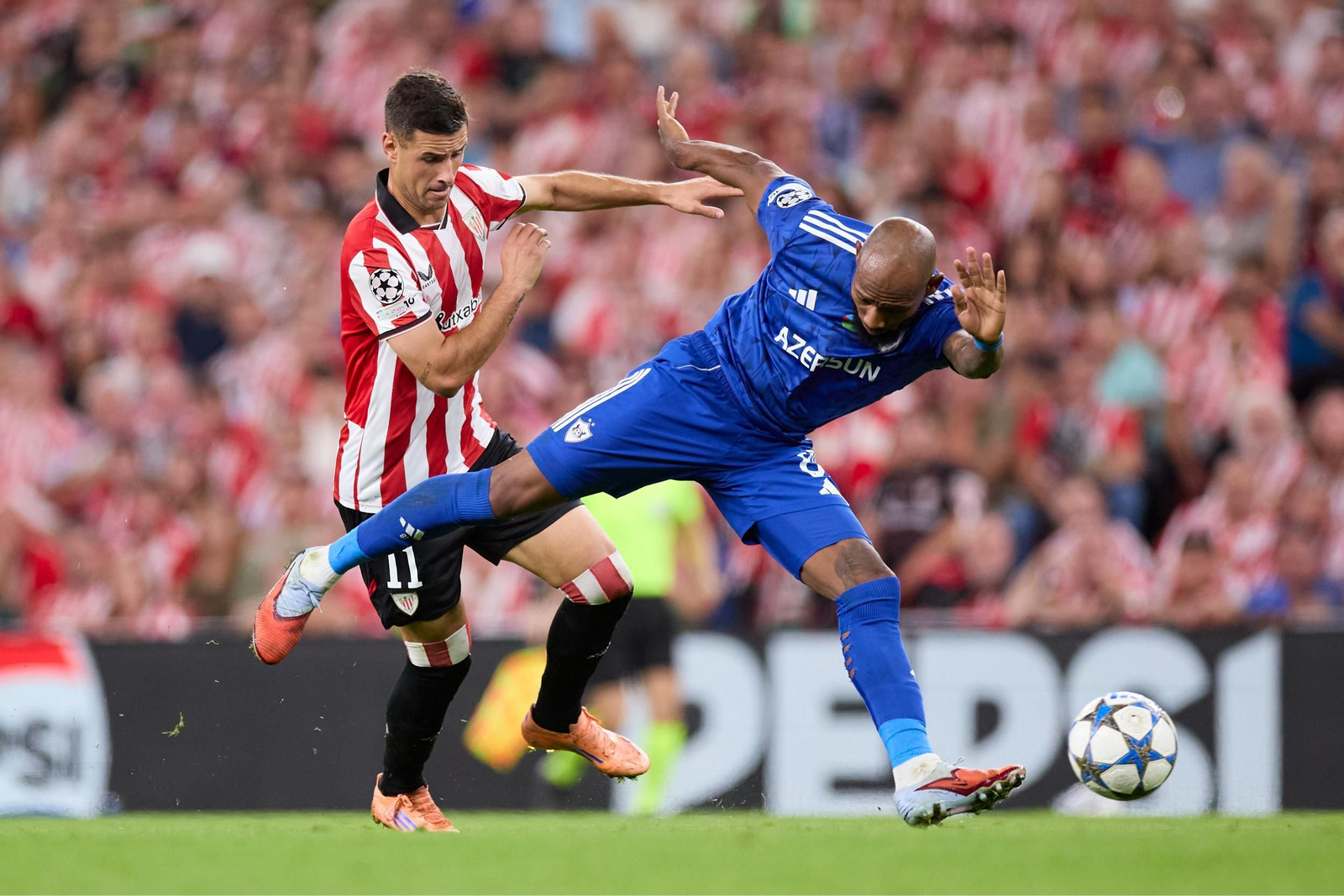 Las mejores fotos del Athletic-Qarabag