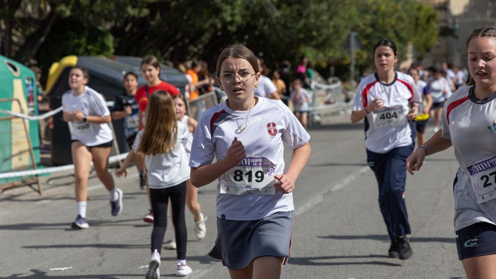 La carrera escolar de “La Gloria” que aúna inclusión y solidaridad, en imágenes