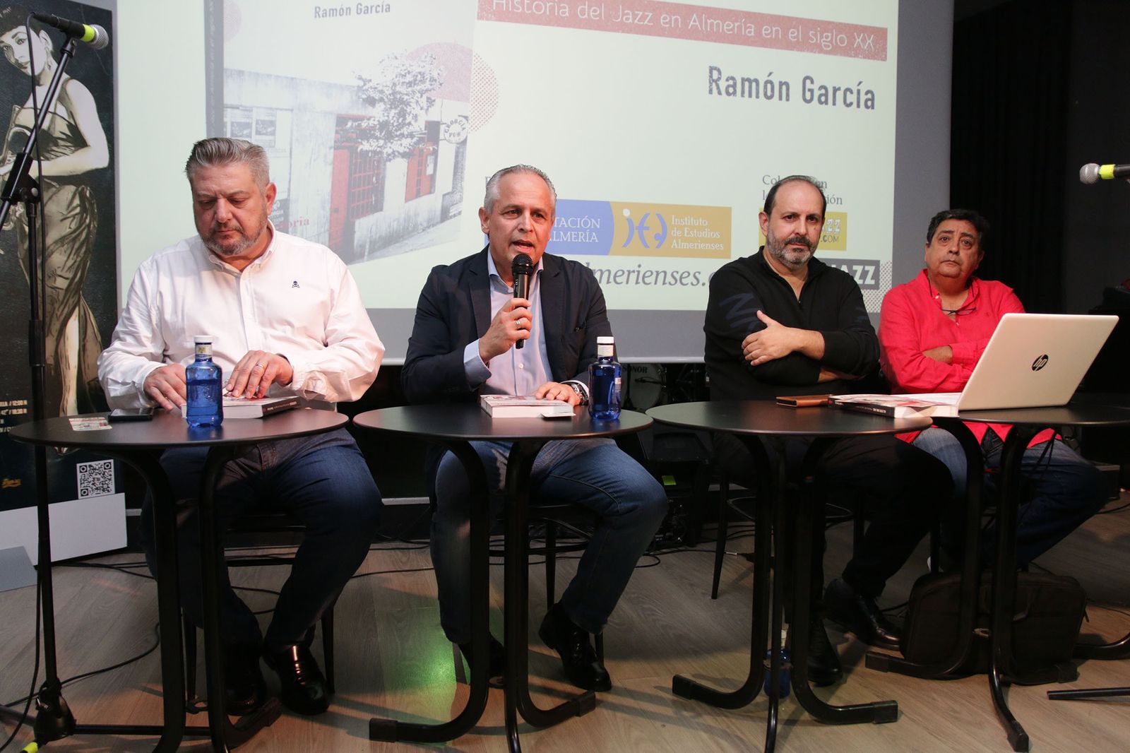 Diego Cruz, Mario Pulido, Ramón García y Jesús Pozo.