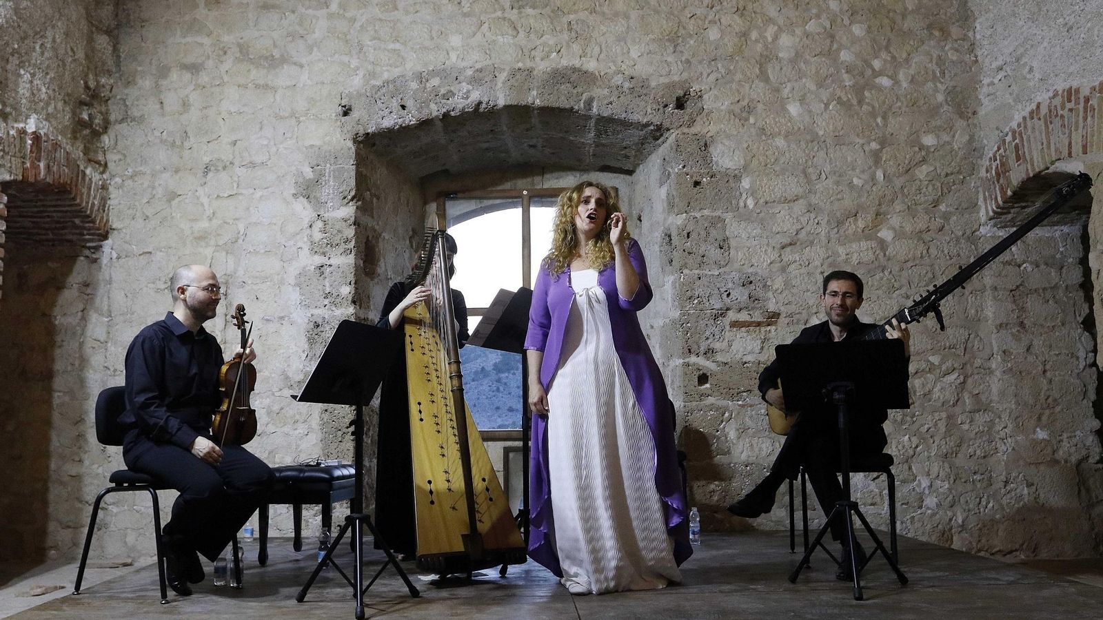 Salón del triunfo del Castillo de Vélez Blanco.