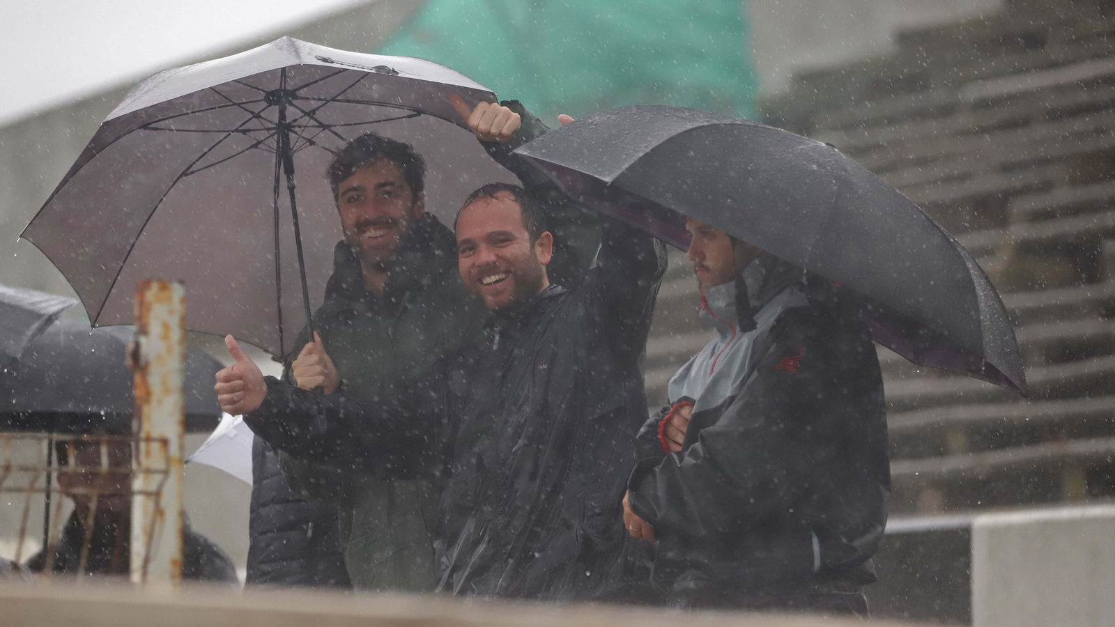 Fotos de la suspensión del Balona - Unionistas