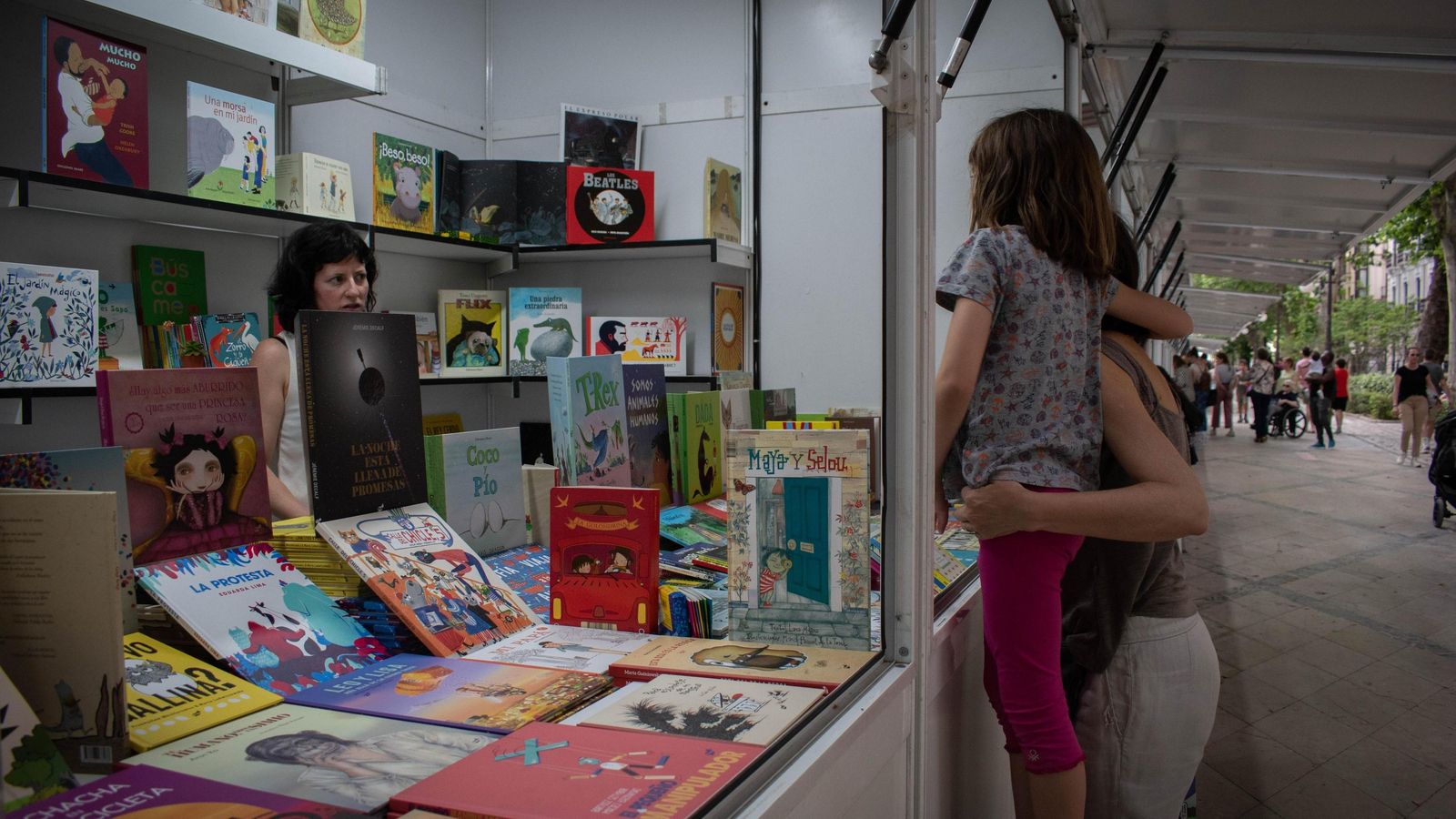 Fotografía de la Feria del Libro de Granada