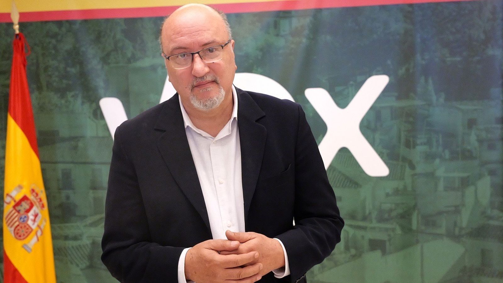 El presidente de Vox Granada  y parlamentario andaluz, Ricardo López