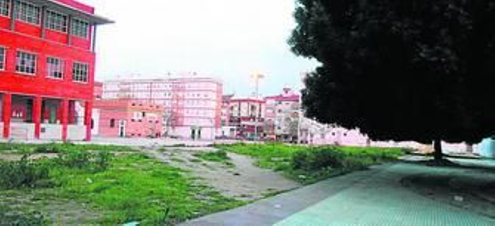 Solar en el que se proyecta la construcción de la nueva sede del Archivo Histórico Provincial.