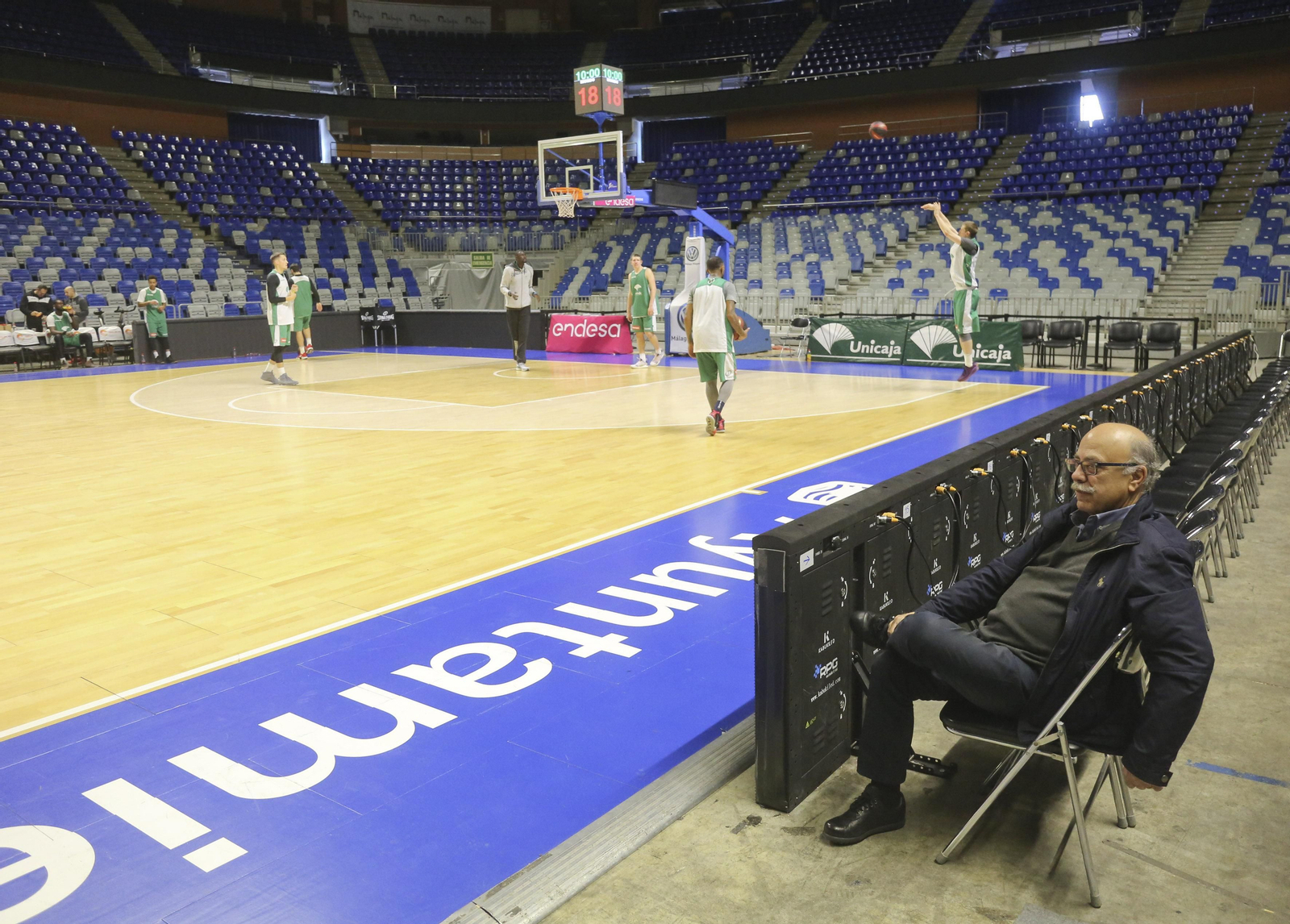 La era de Eduardo García como presidente del Unicaja, en fotos