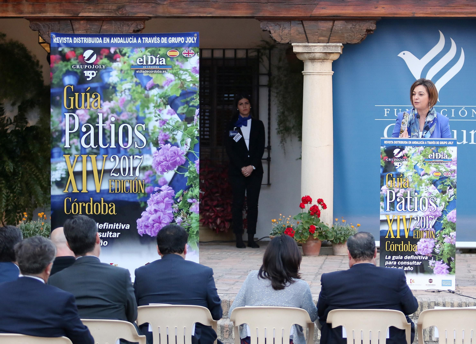 Las imágenes de la presentación de la Guía de Patios de Córdoba
