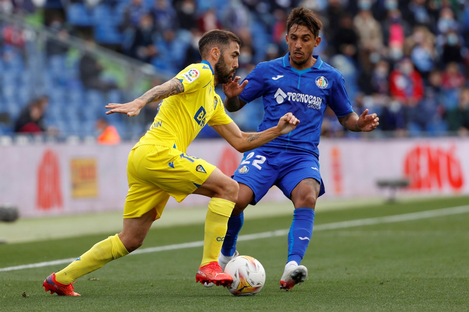 Las imágenes del Getafe-Cádiz CF