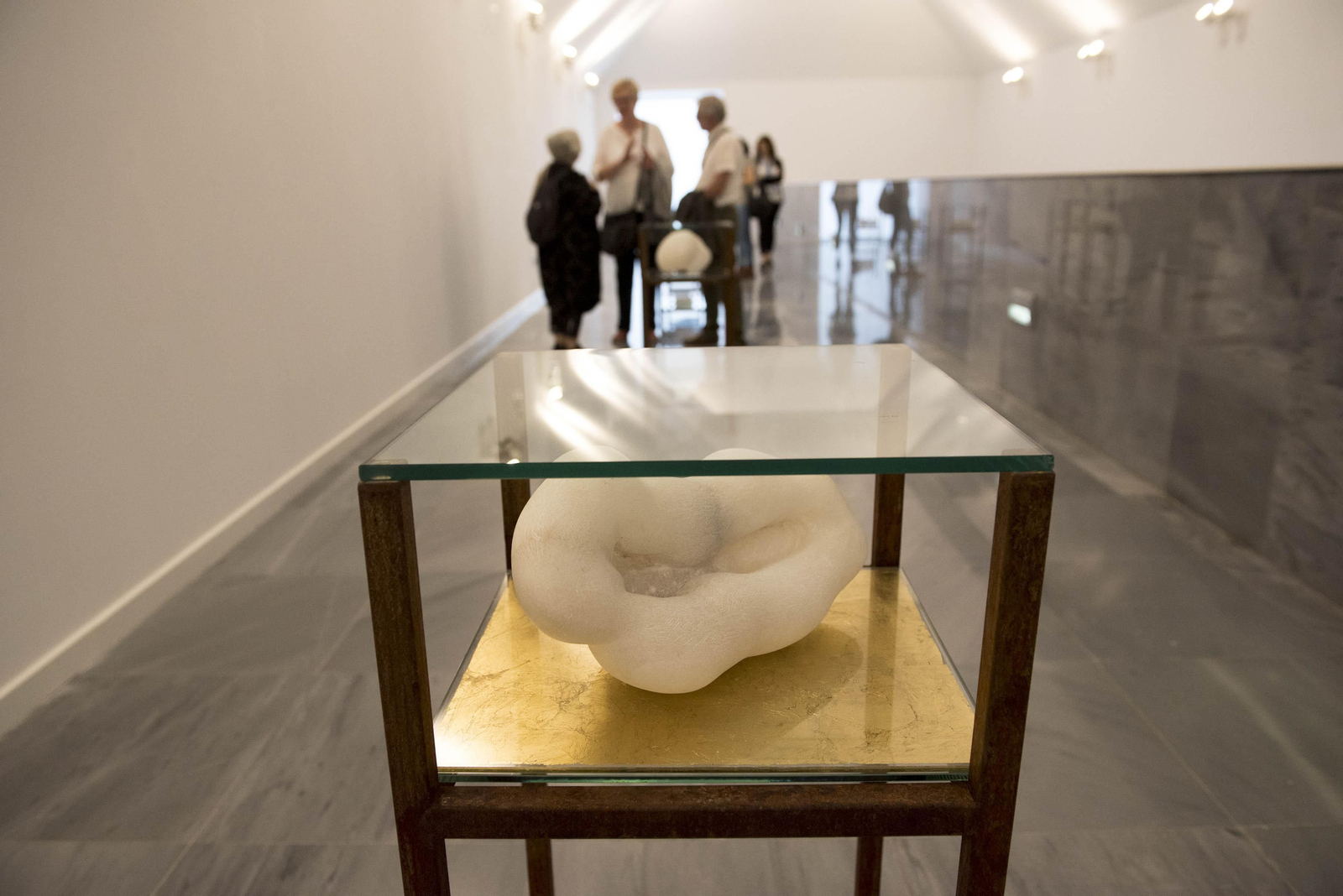 Inauguración de la exposición en el Cuarto Real de Santo Domingo.