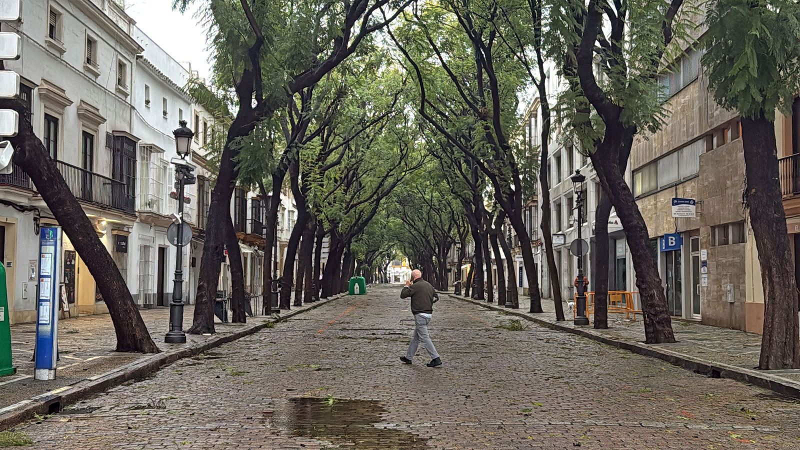 La Porvera, vacía este miércoles.