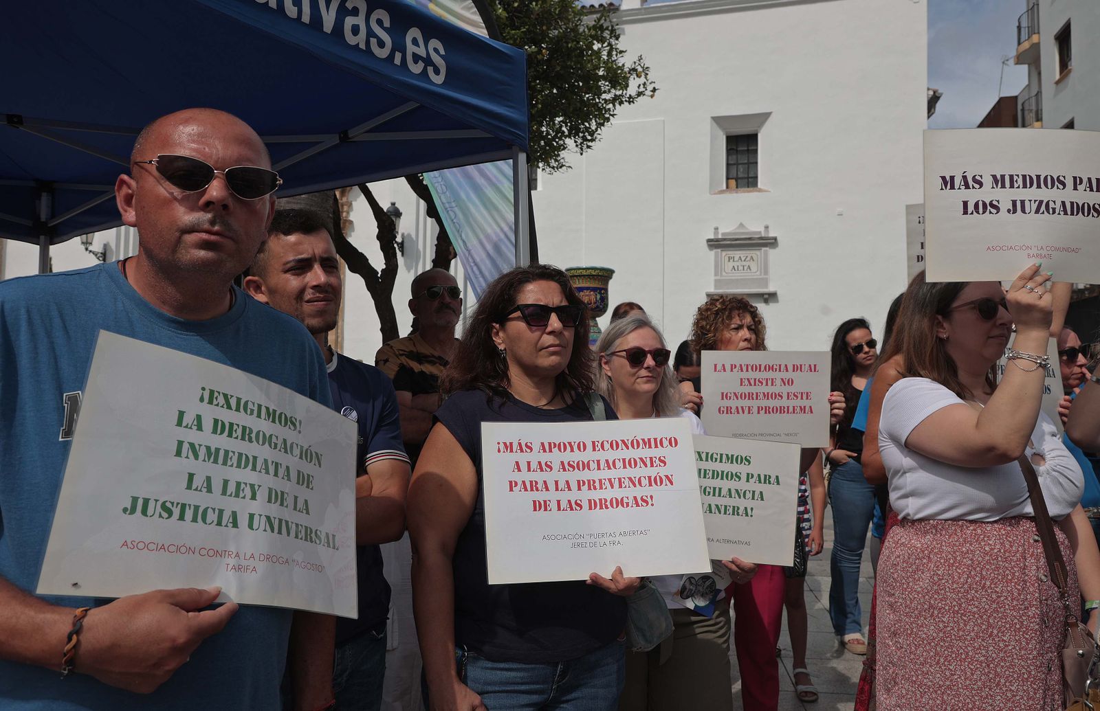 Imágenes de la conmemoración del Día Mundial Contra la Droga en Algeciras