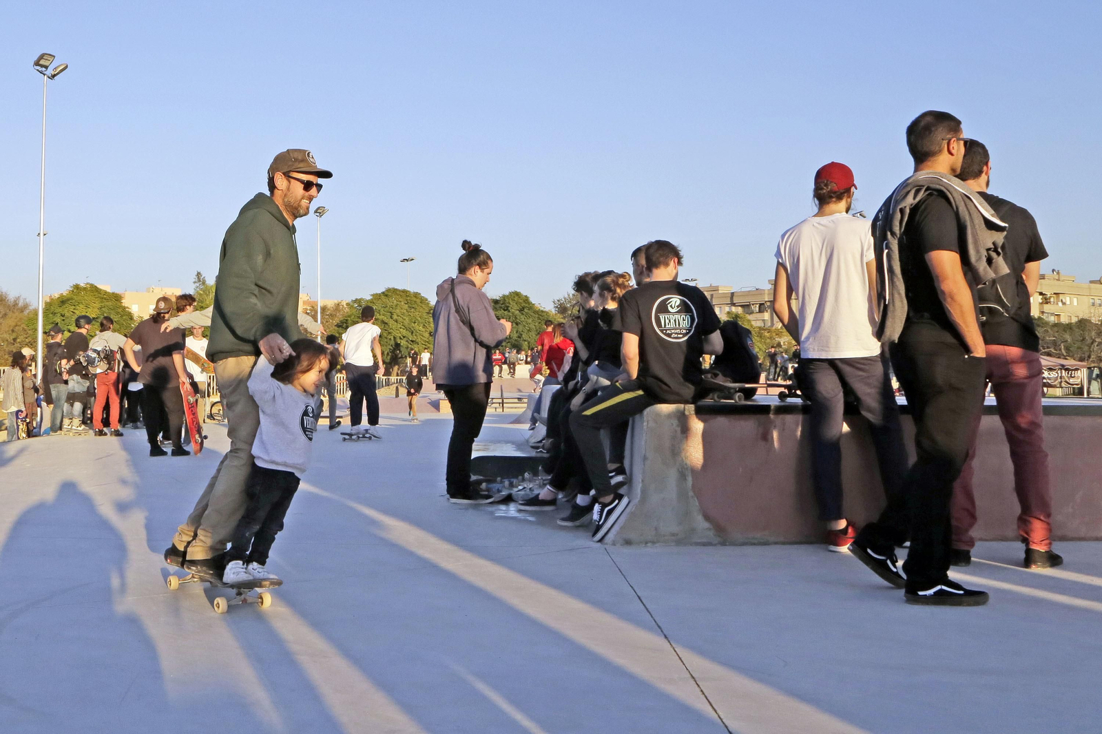 Inauguración del nuevo Skate Park en el complejo deportivo de Chapín
