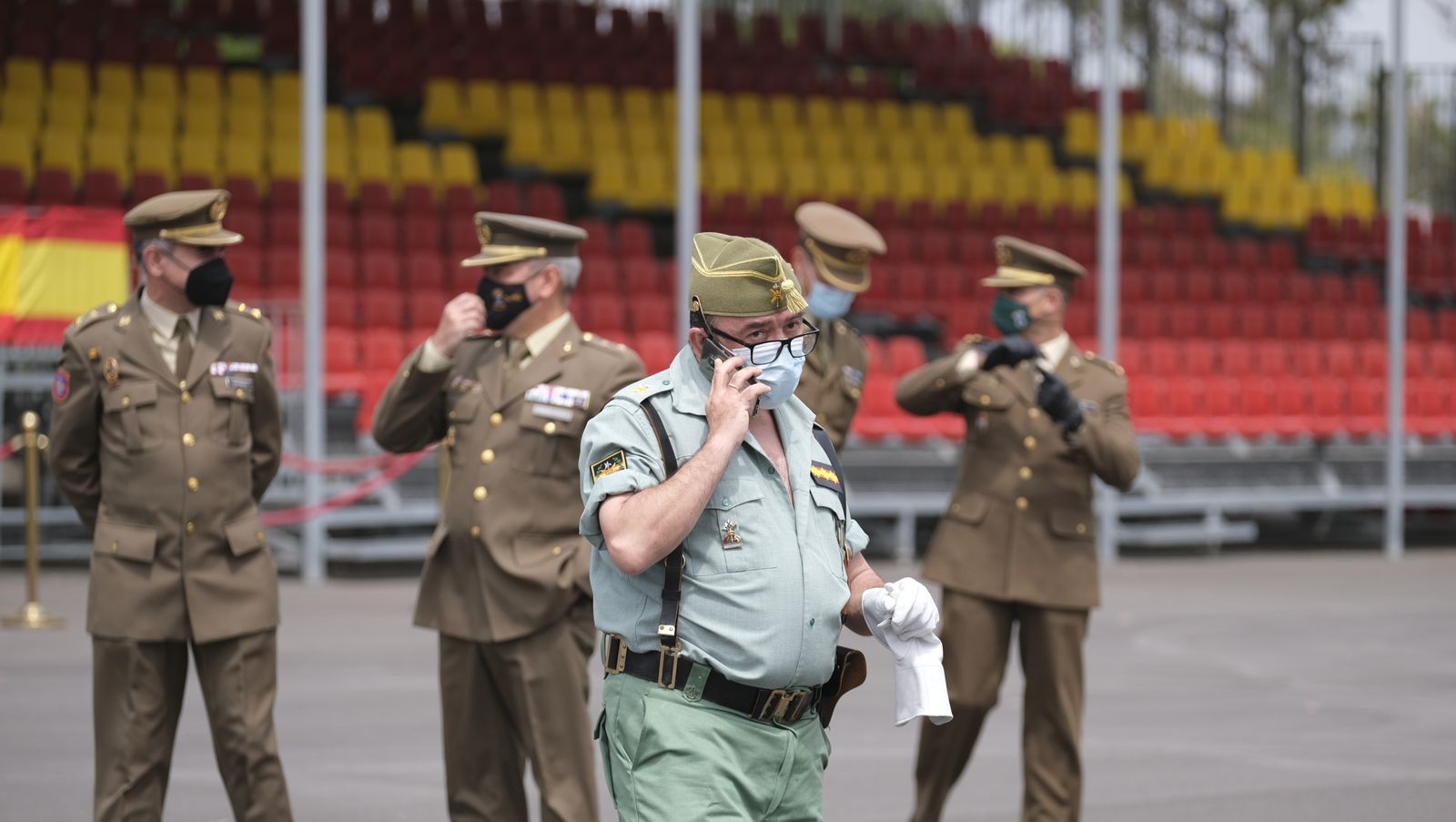 Fotogalería toma de posesión del General Melchor Marín Elvira. La Legión. Almería