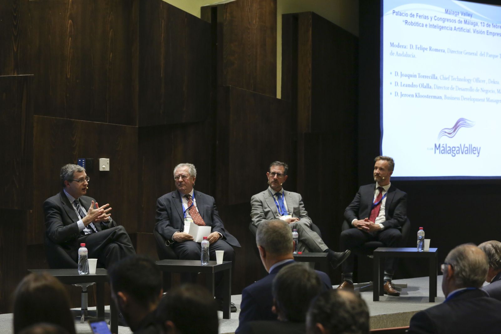 Una de las conferencias.