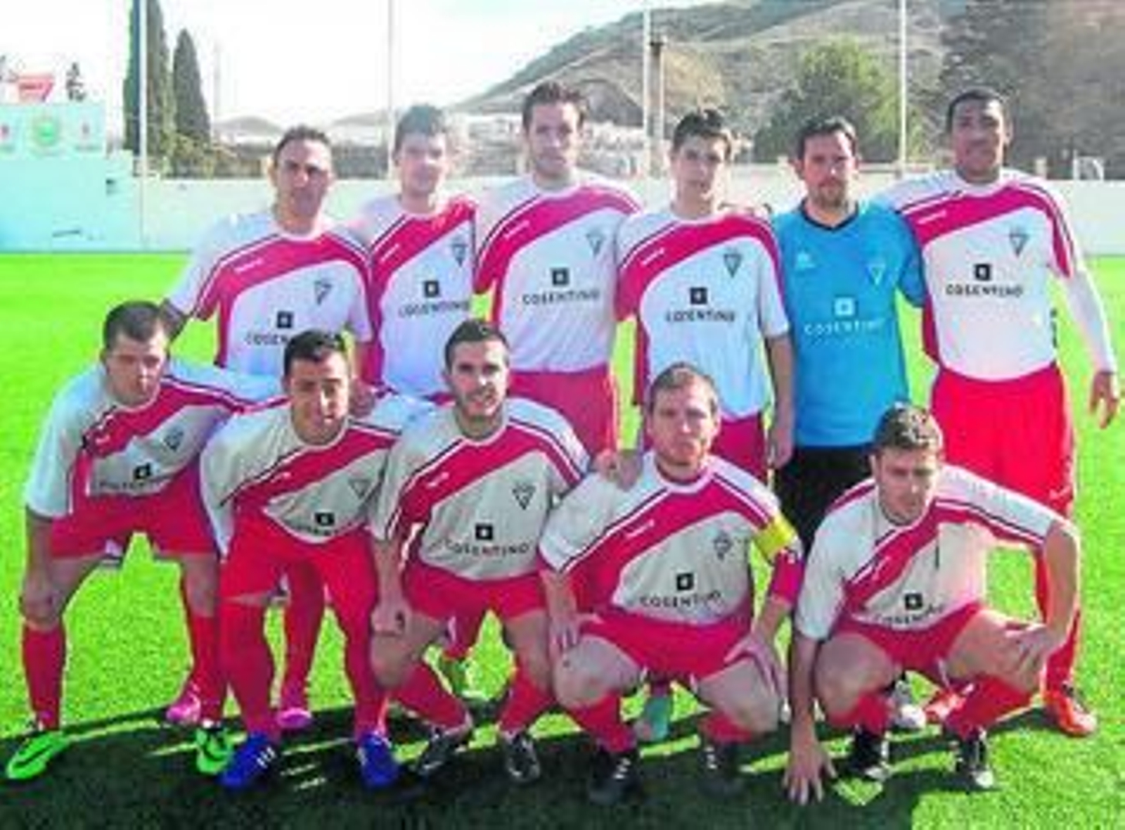 Once inicial que el Comarca del Mármol presentó ante La Cañada.