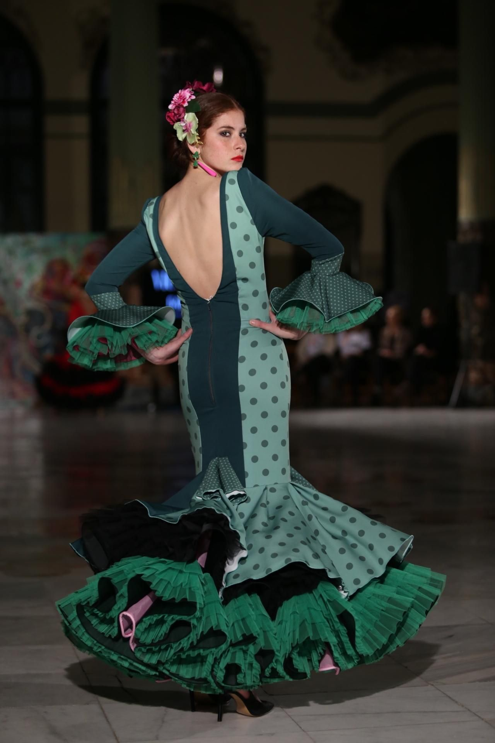 Desfile de Victoria García en Viva by We Love Flamenco, todas las fotos