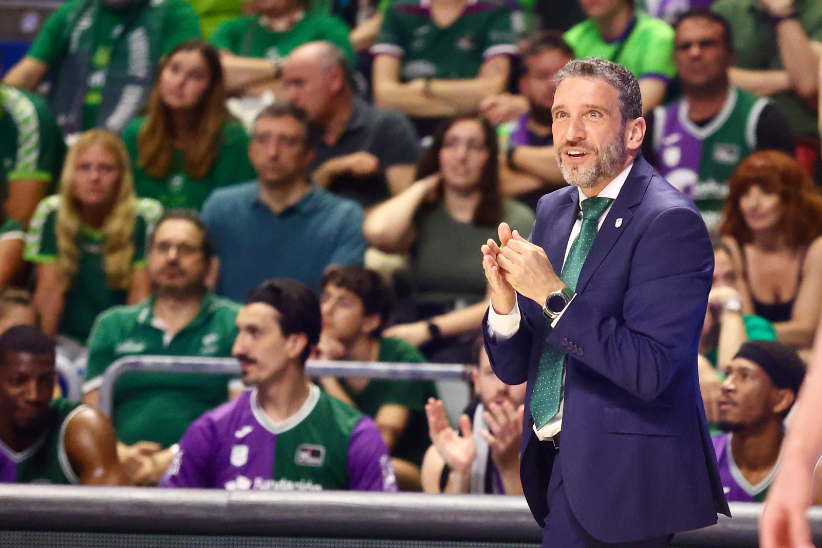 El quinto partido entre el Unicaja y el UCAM Murcia, en imágenes