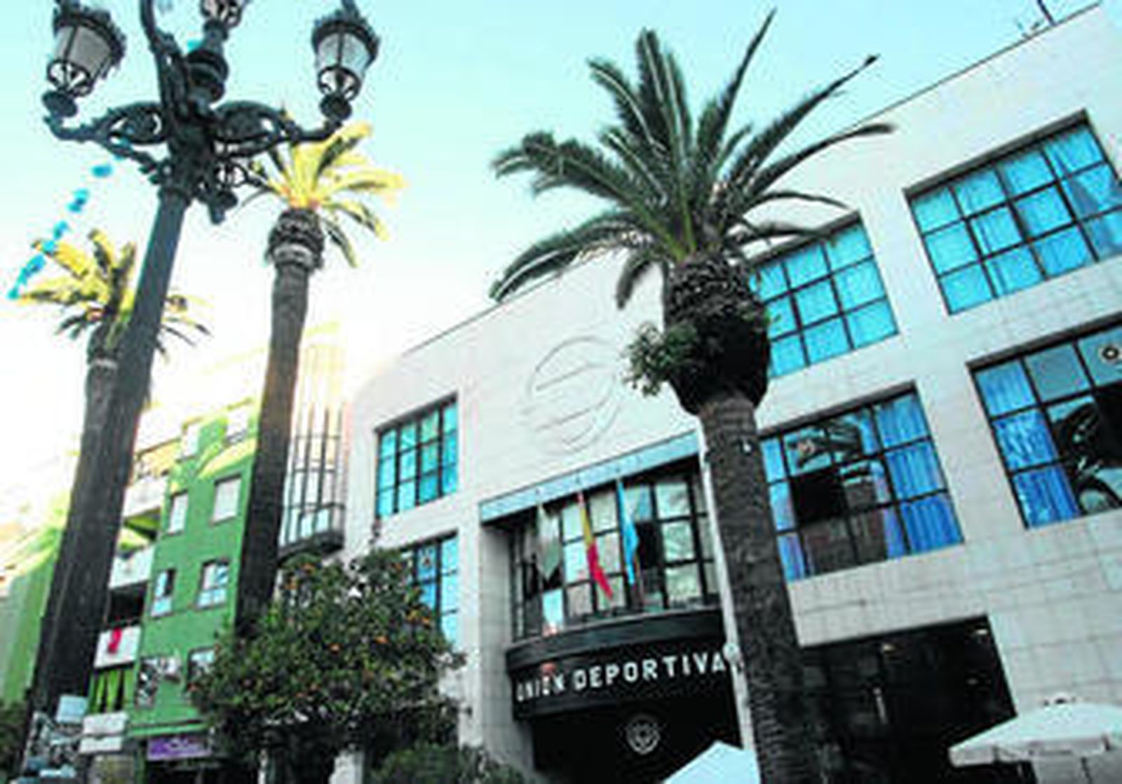 Imagen actual de la sede de la Unión Deportiva Linense.