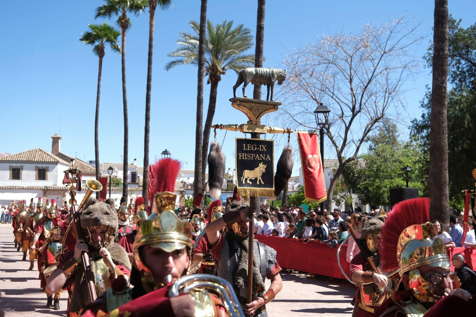 La Gran concentración de imperios y centurias romanas de Montilla, en imágenes