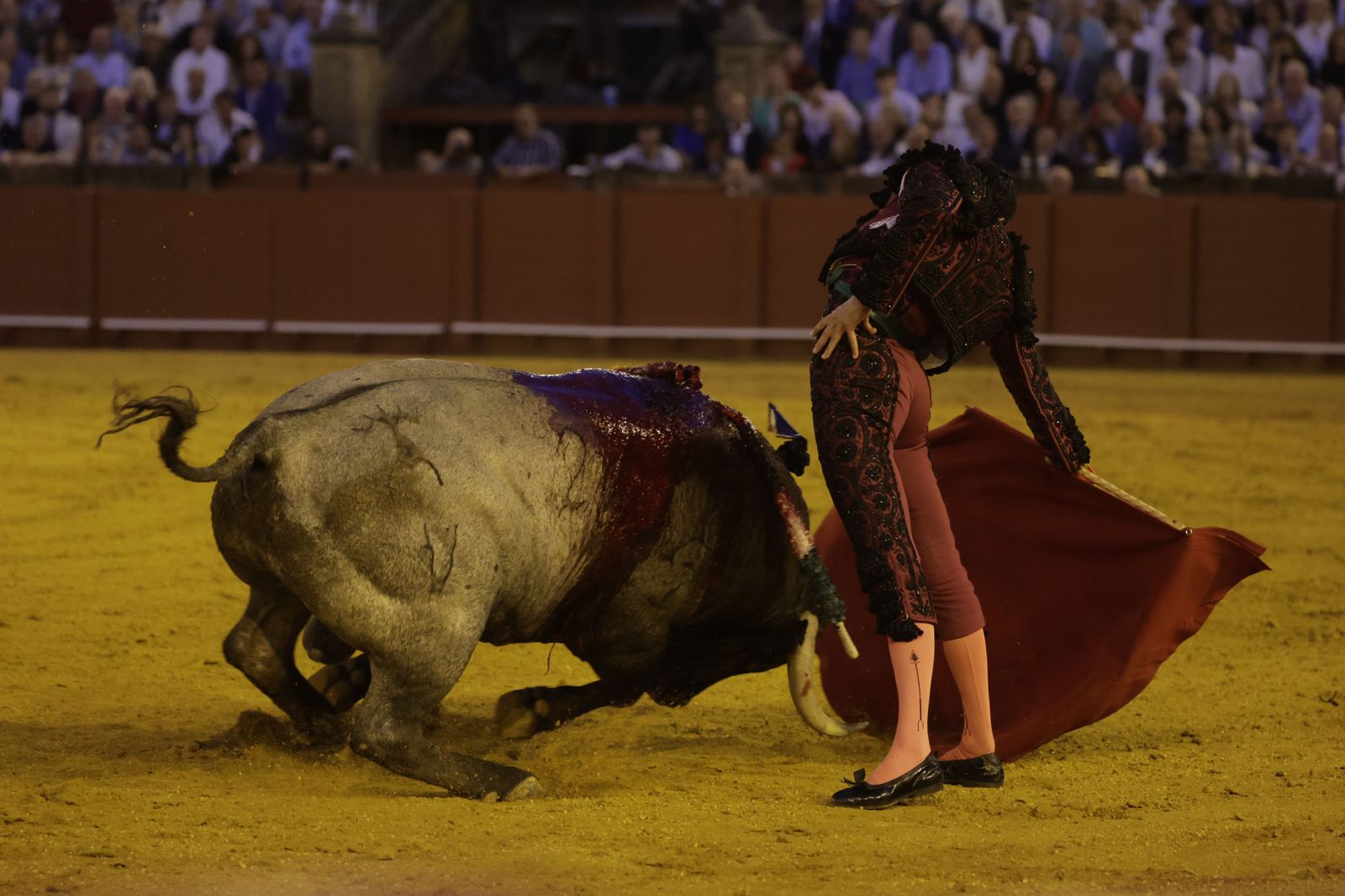 Las imágenes de la corrida de los Victorinos en la Maestranza de Sevilla