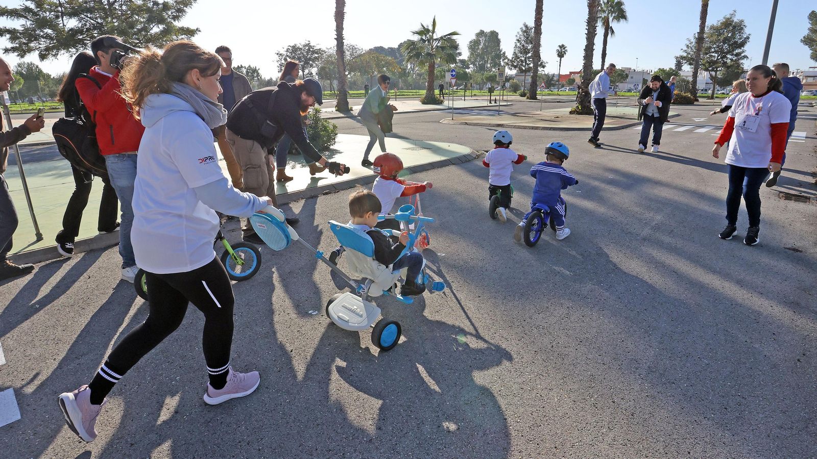 Carrera infantil a beneficio del pequeño Martín