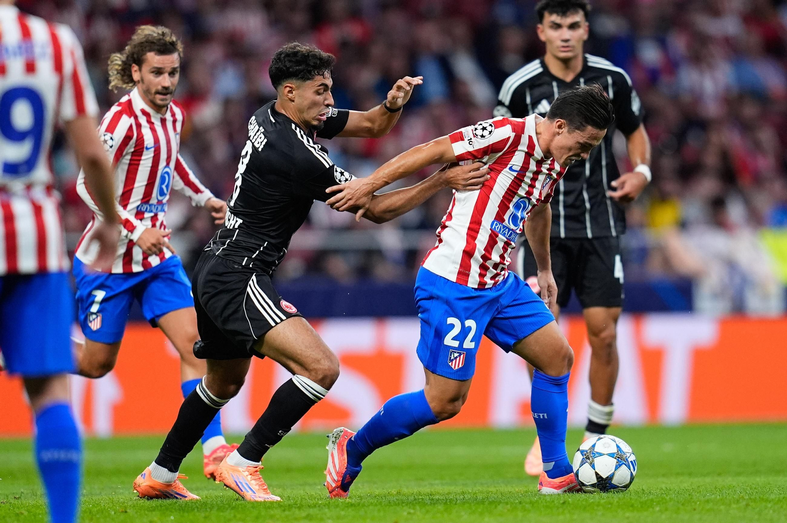 Las fotos del Atlético de Madrid-Eintracht