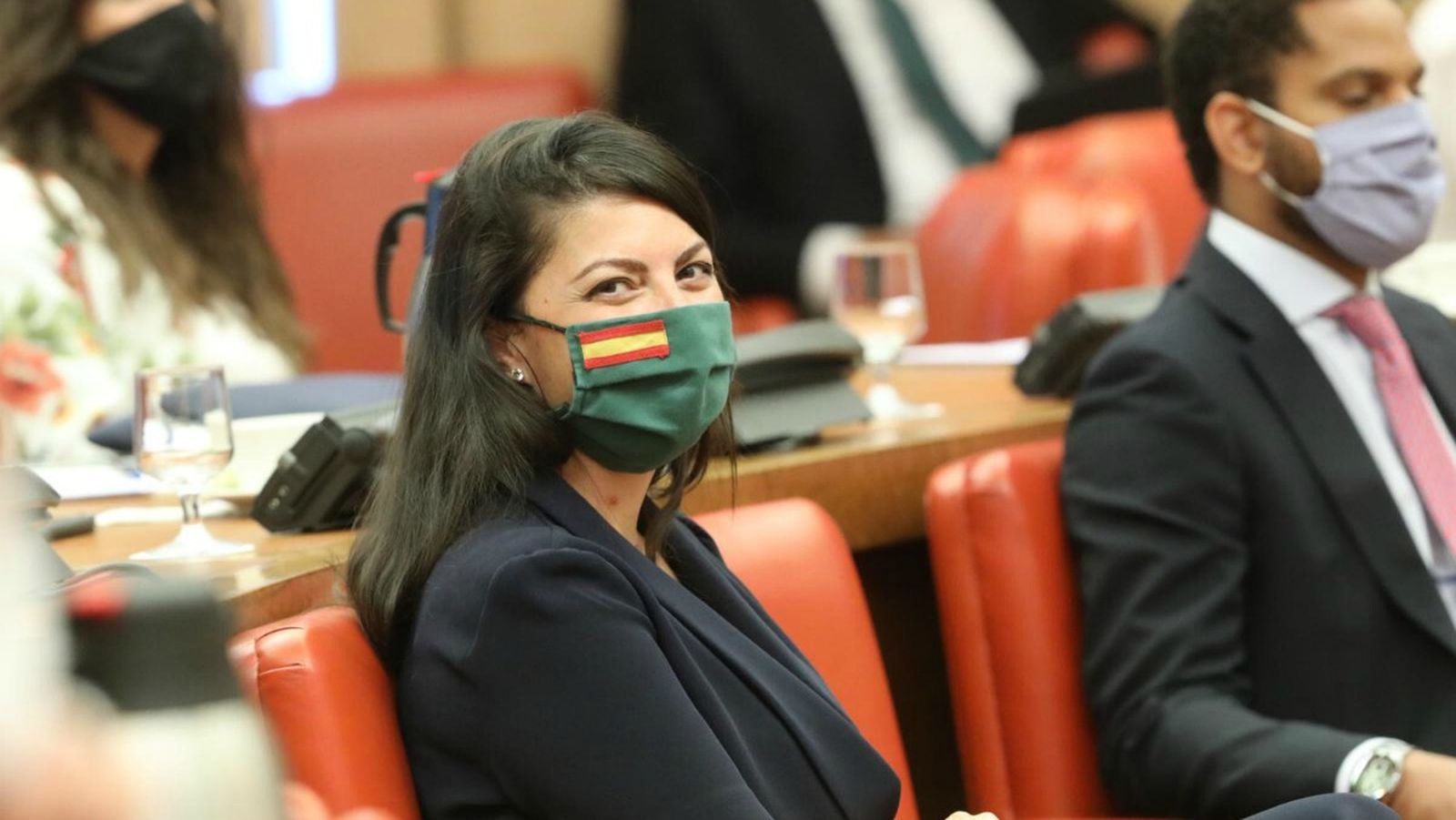 La diputada de Vox por Granada, Macarena Olona.