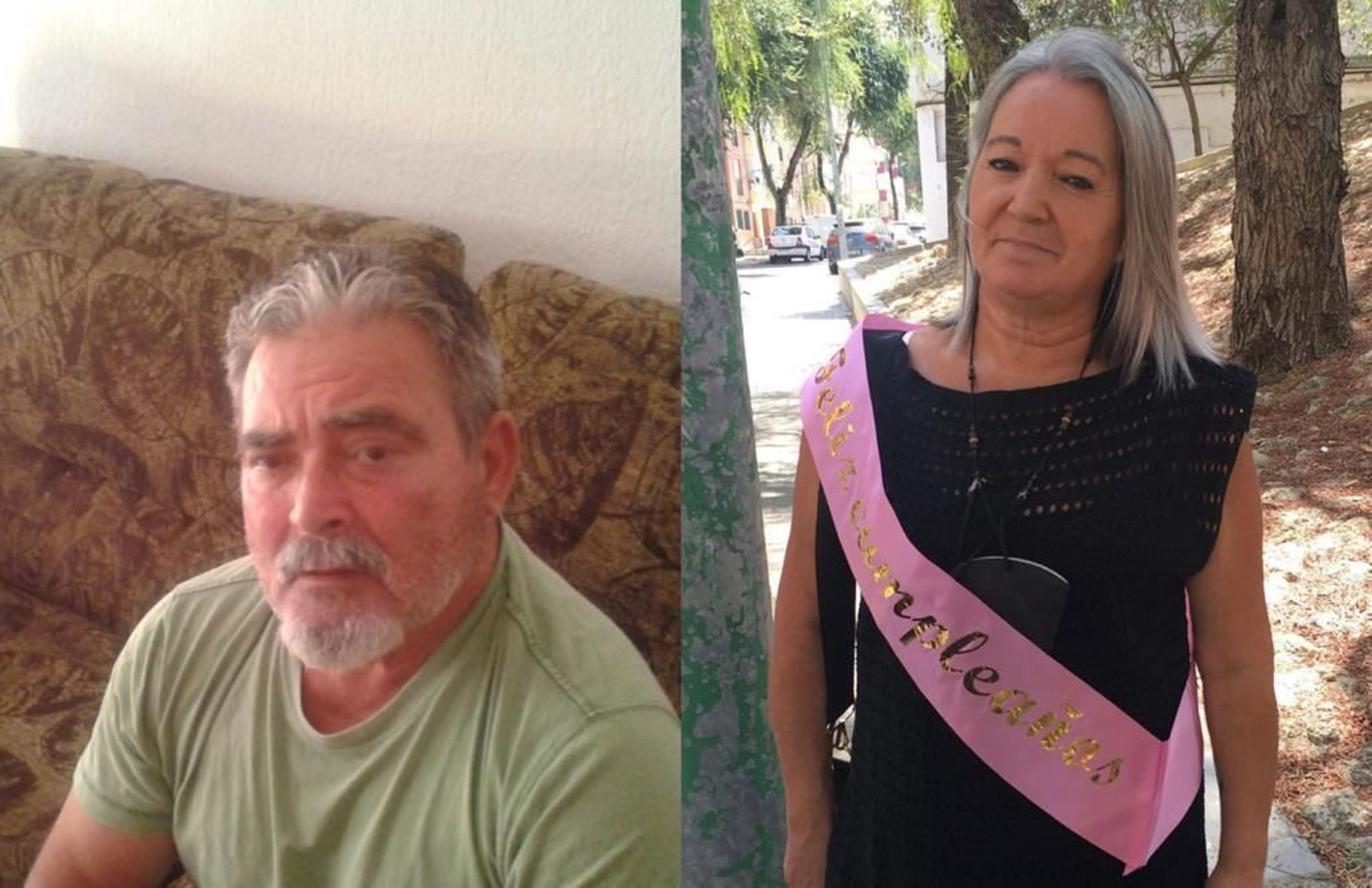 Enrique Fuentes y Paqui Romero, desaparecidos desde el martes.