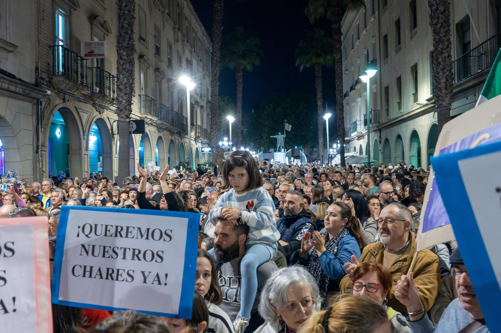 Imágenes de la concentración por la sanidad frente a la delegación