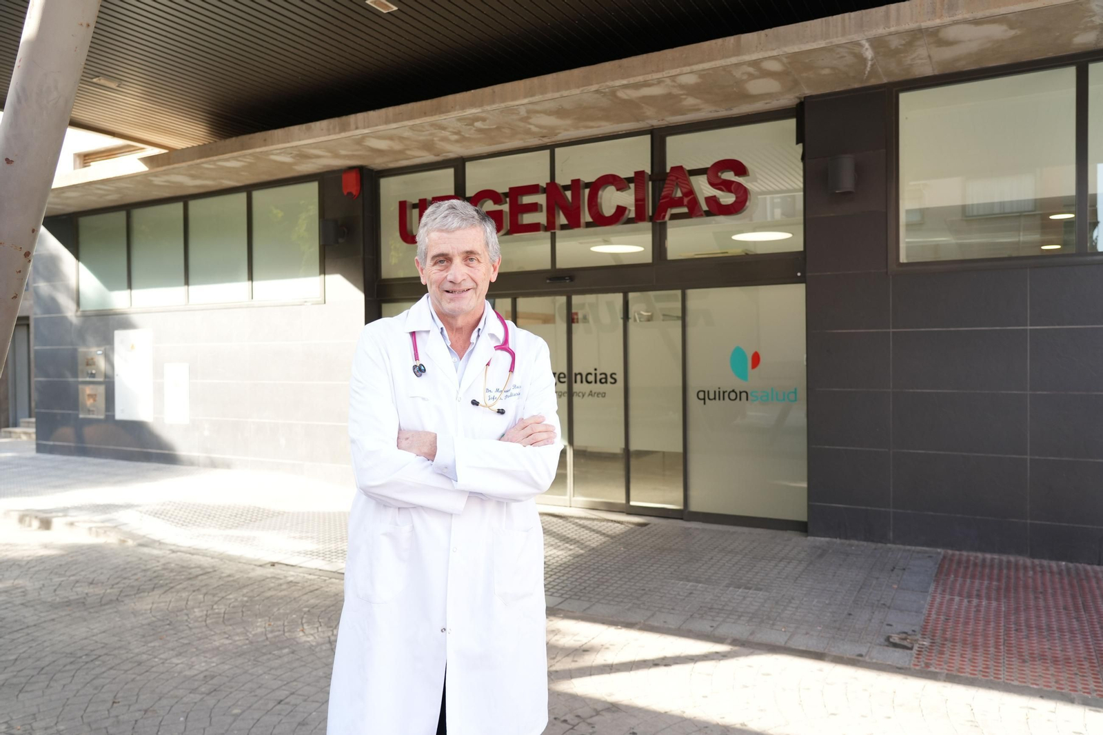 El doctor Manuel Baca, jefe Servicio Pediatría Quirónsalud Málaga