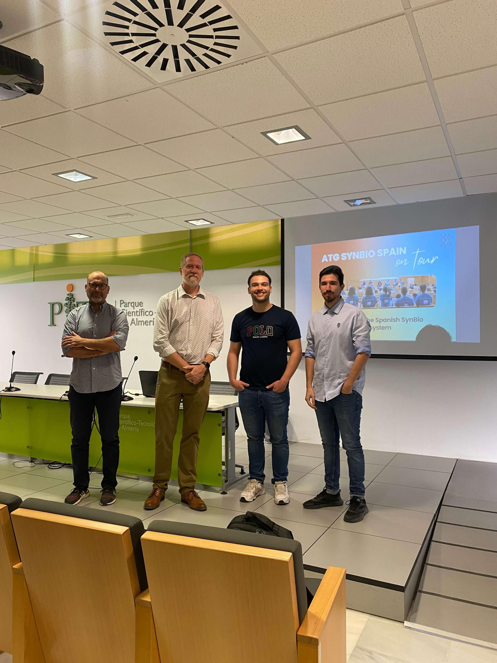 Presentación sobre biotecnología sintética.