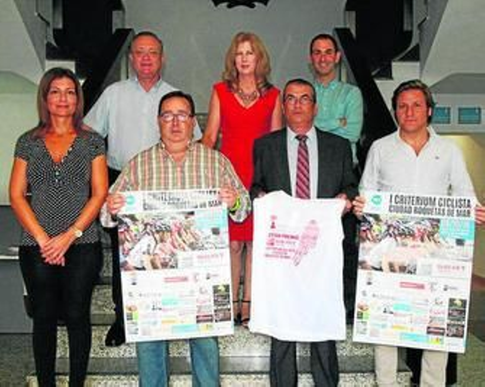 Asistentes, ayer, a la presentación de esta prueba deportiva.