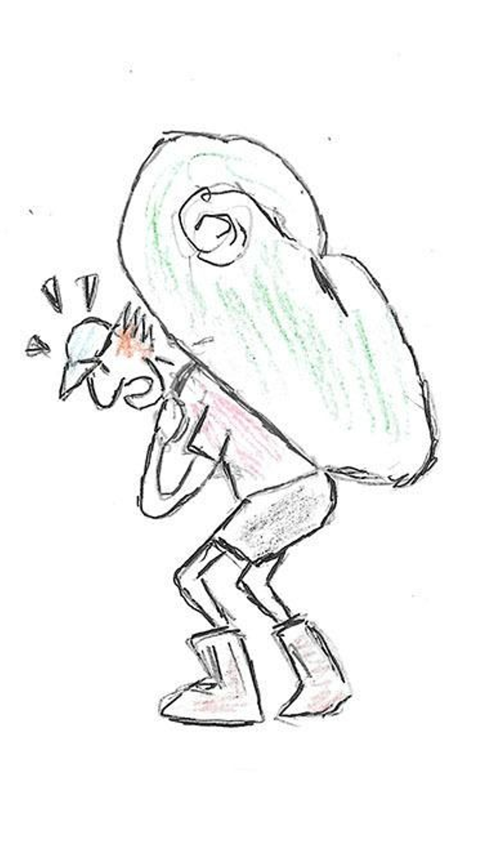 Evita la sobrecarga de la mochila