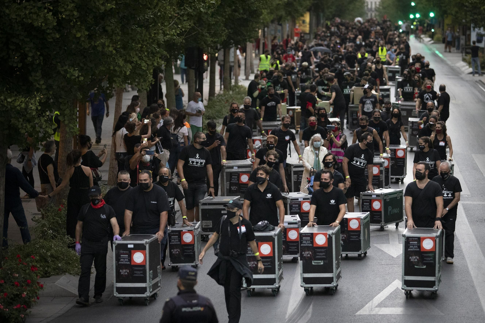 La cultura se moviliza en las calles Granada