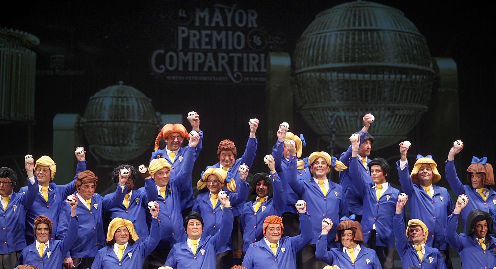 Las imágenes de la decimoctava función de clasificatorias