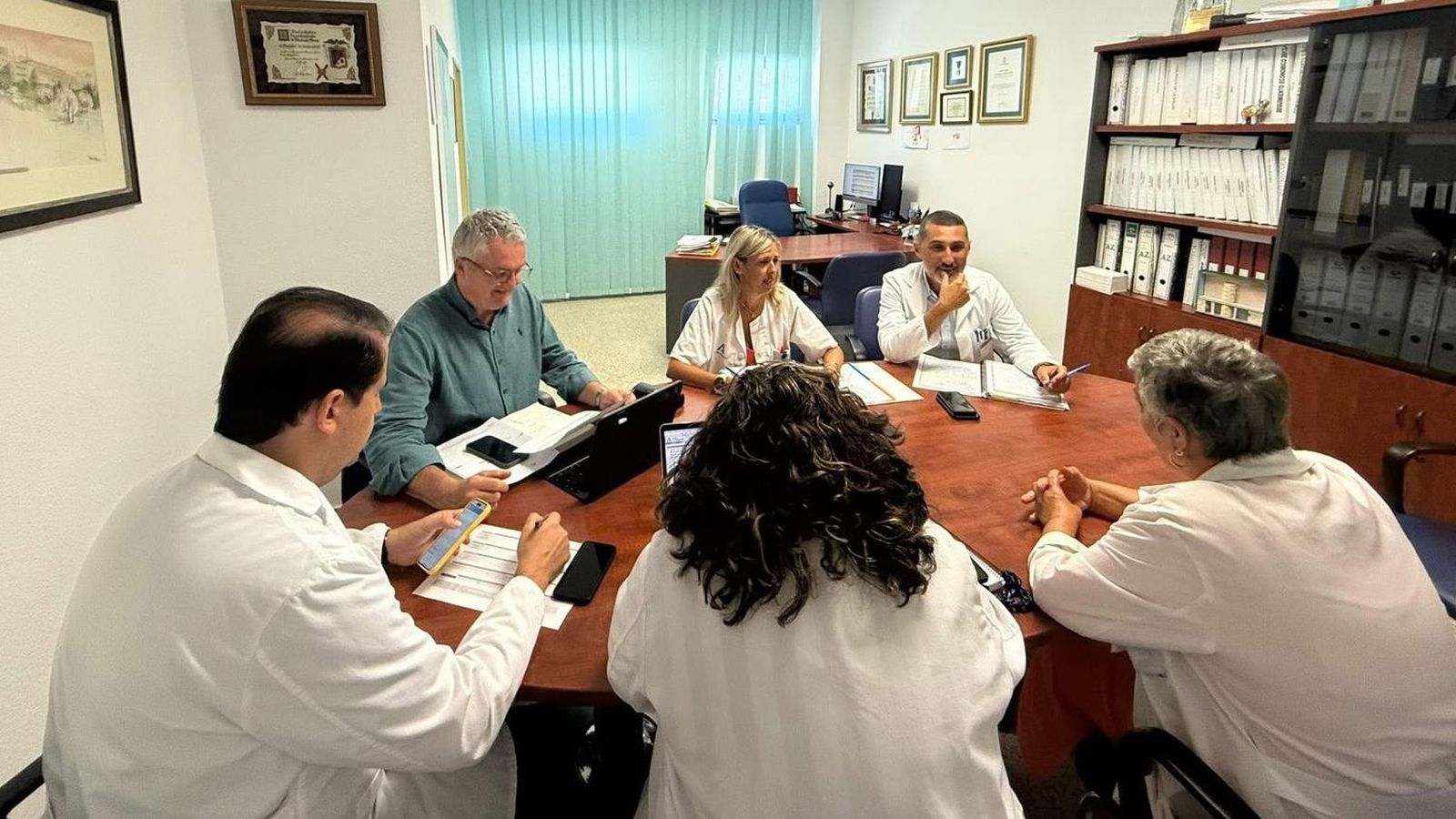 Reunión del delegado de Salud con responsables del Área Sanitaria Norte.