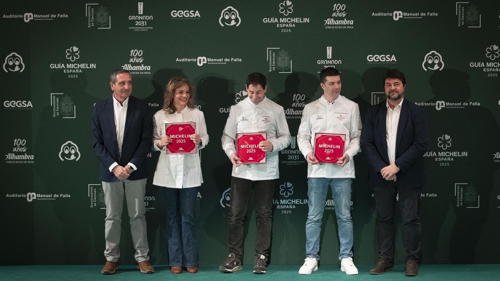 La Gala de la Guía Michelin en Granada, en imágenes
