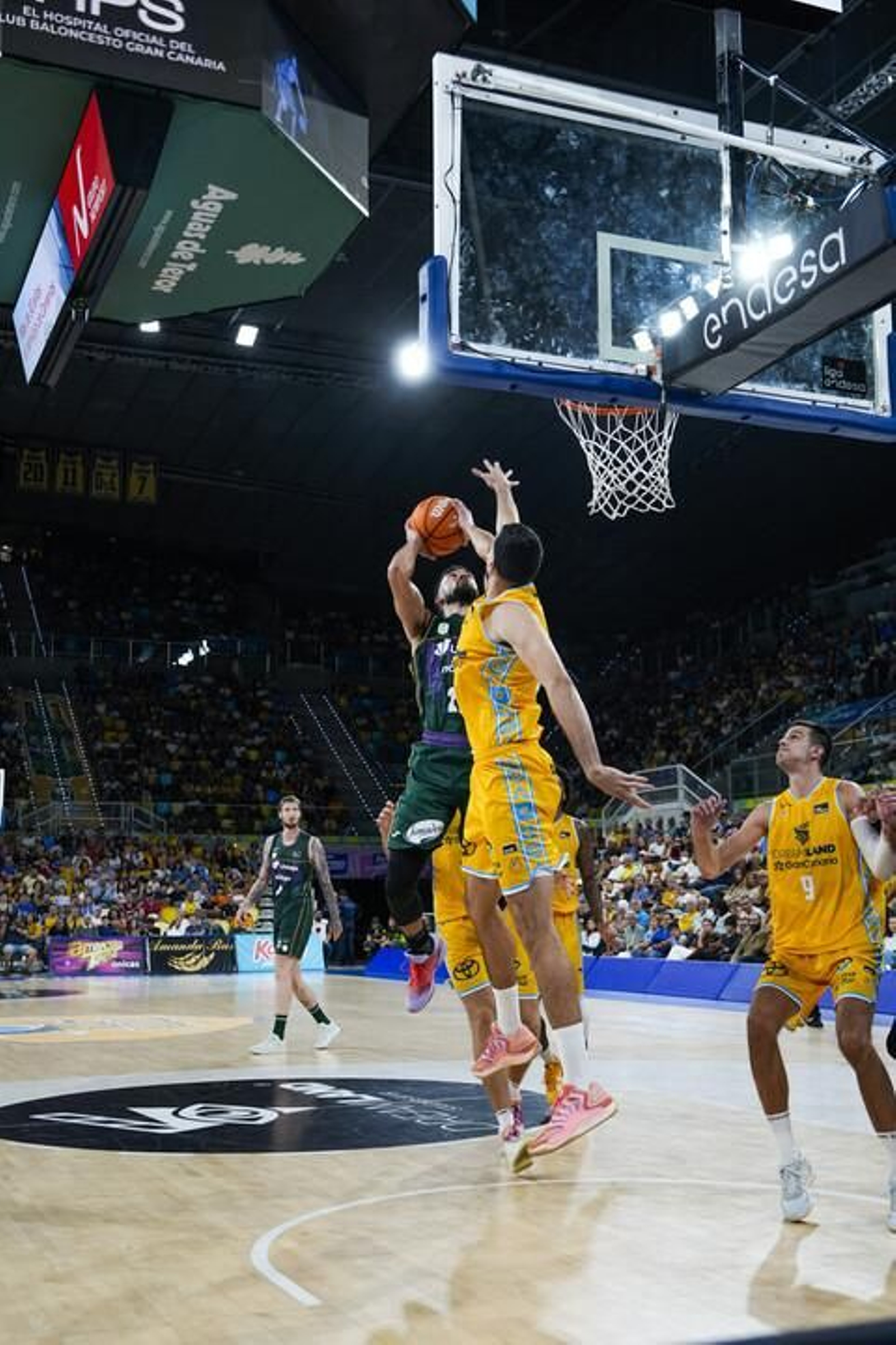 El Gran Canaria-Unicaja, en fotos