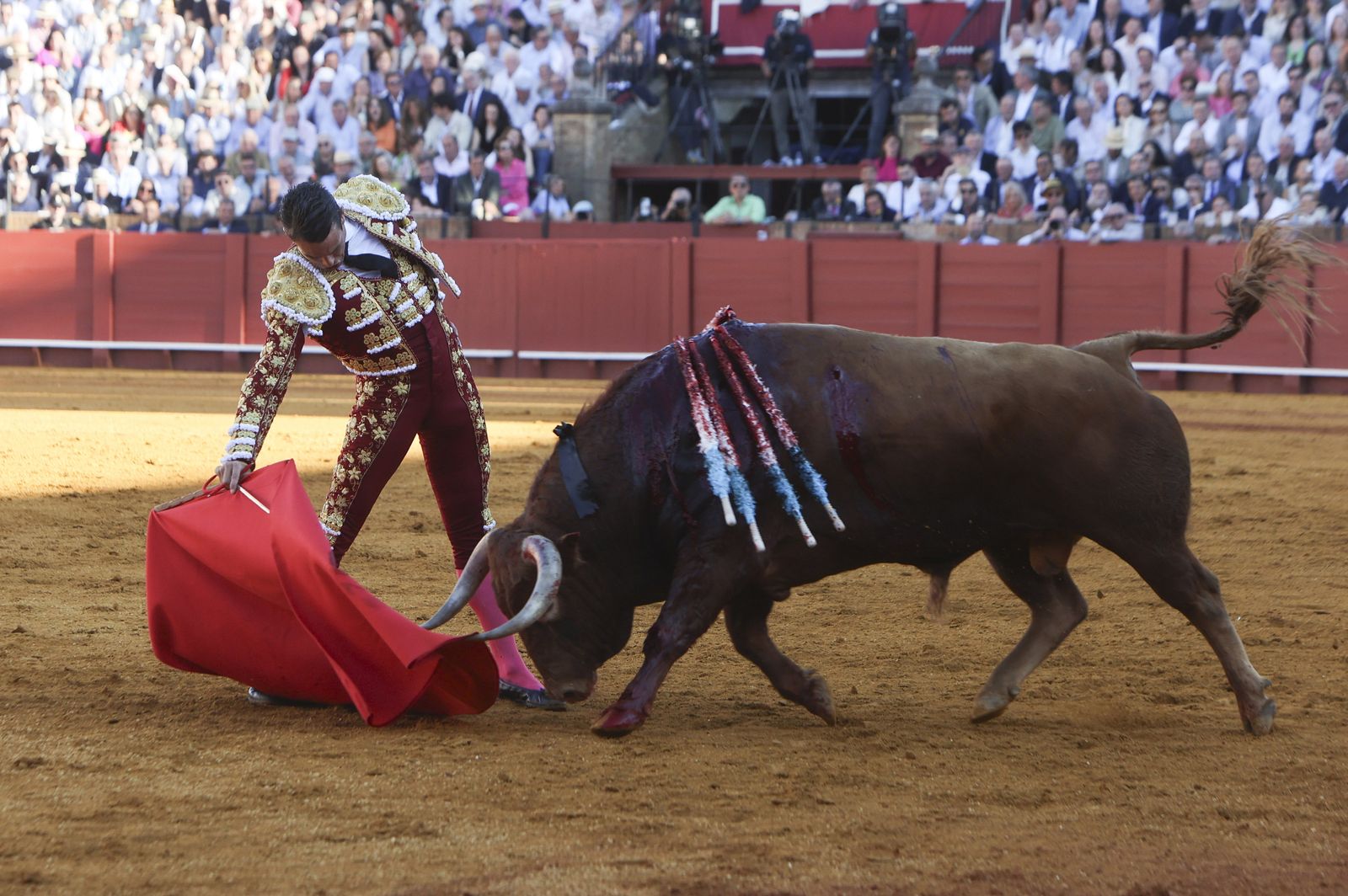Corrida de toros de Morante de la Puebla, José María Manzanares y Pablo Aguado